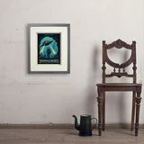 20,000 Leagues Under the Sea: Jules Verne - Art Print, 11x14 / Standard / Gray