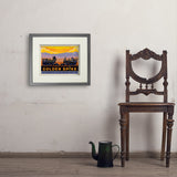 Golden Spike - Art Print, 11x14 / Standard / Gray