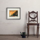 Yellowstone National Park: Old Faithful Inn - Art Print, 11x14 / Standard / Gray