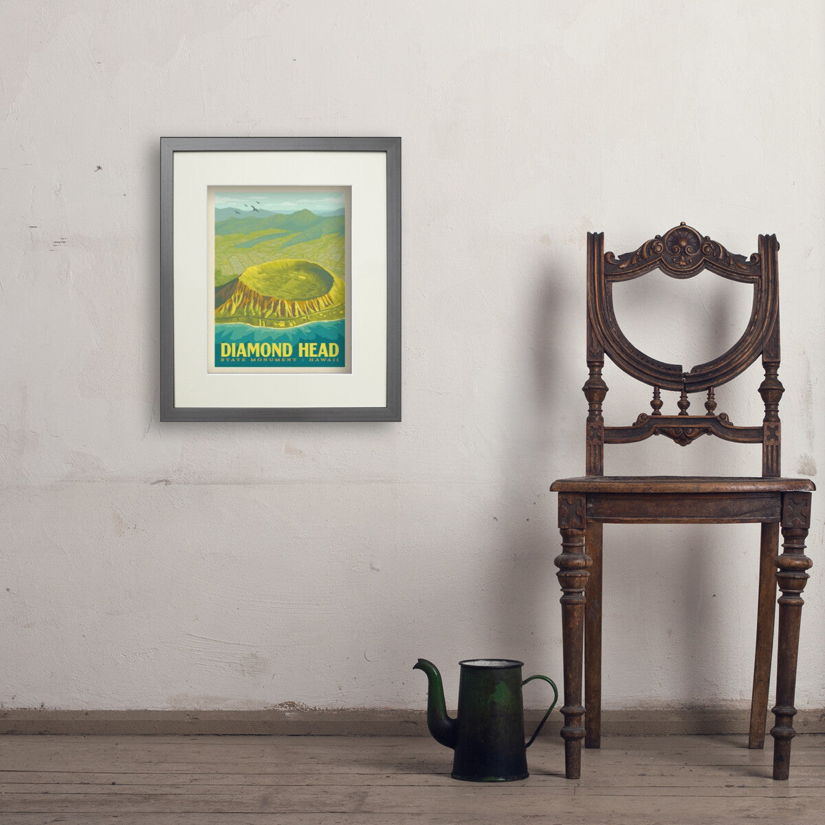 Diamond Head State Monument, Hawaii — National Monument Poster