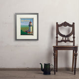 Heublein Tower - Art Print, 11x14 / Standard / Gray