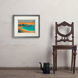 Monterey, California: Lovers Point Park - Art Print, 11x14 / Standard / Gray