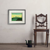 Nashville Skyline: Horizontal - Art Print, 11x14 / Standard / Gray