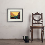 Zion National Park: 100th Anniversary (Horizontal) - Art Print, 11x14 / Standard / Gray
