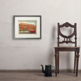 Old Glory: Distillery Building - Art Print, 11x14 / Standard / Gray