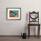 Natural Bridges National Monument, UT - Art Print, 11x14 / Standard / Gray