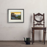 Great Smoky Mountains Horizontal Print - Art Print, 11x14 / Standard / Gray
