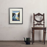 Ithaca, New York - Art Print, 11x14 / Standard / Gray