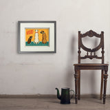 Middle Tennessee Boxer Rescue Fundraiser Print #4 (Nubs) - Art Print, 11x14 / Standard / Gray