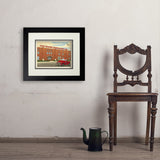 Old Glory: Distillery Building - Art Print, 11x14 / Deluxe / Black