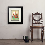 Russia: Moscow - Art Print, 11x14 / Deluxe / Black