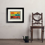Cicada Invasion: Sing. Mate. Die. (Horizontal) - Art Print, 11x14 / Deluxe / Black