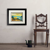 Coastal California: Horizontal Print - Art Print, 11x14 / Deluxe / Black