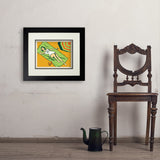 Sun Bather - Art Print, 11x14 / Deluxe / Black