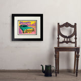 Memphis, TN: City Of Soul (Horizontal) - Art Print, 11x14 / Deluxe / Black