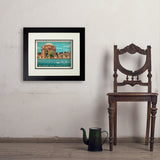 San Francisco: Palace of Fine Arts - Art Print, 11x14 / Deluxe / Black