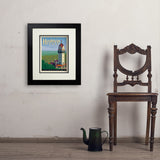 Heublein Tower - Art Print, 11x14 / Deluxe / Black
