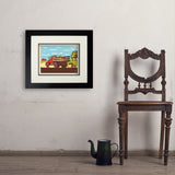 Vintage Apple Truck - Art Print, 11x14 / Deluxe / Black