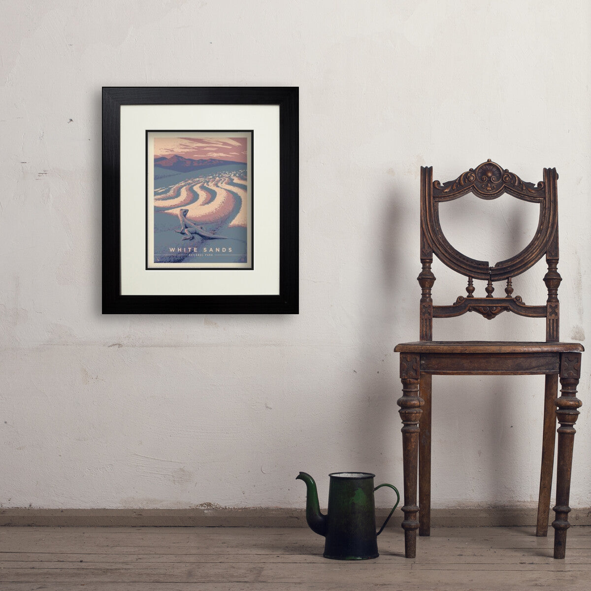 White Sands National Park: Drifting Dunes | Art Print – Anderson