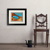Natural Bridges National Monument, UT - Art Print, 11x14 / Deluxe / Black