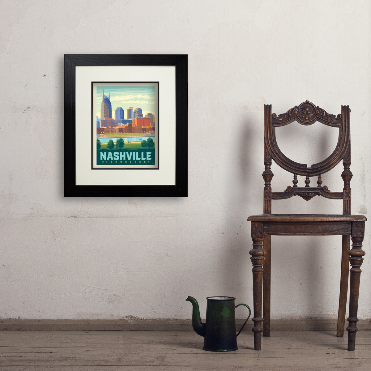 Nashville Skyline: Summer On The Riverfront — Vintage Travel
