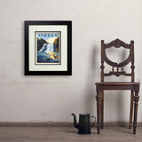 Ithaca, New York - Art Print, 11x14 / Deluxe / Black