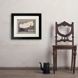 Map of Great Smoky Mtns National Park - Art Print, 11x14 / Deluxe / Black