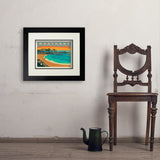 Monterey, California: Lovers Point Park - Art Print, 11x14 / Deluxe / Black