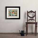 Canada: Picture Perfect Collage (Horizontal) - Art Print, 11x14 / Deluxe / Black