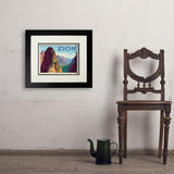 Zion National Park: Ascent To Angels Landing (Horizontal) - Art Print, 11x14 / Deluxe / Black