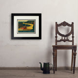 Blue Ridge Parkway - Art Print, 11x14 / Deluxe / Black