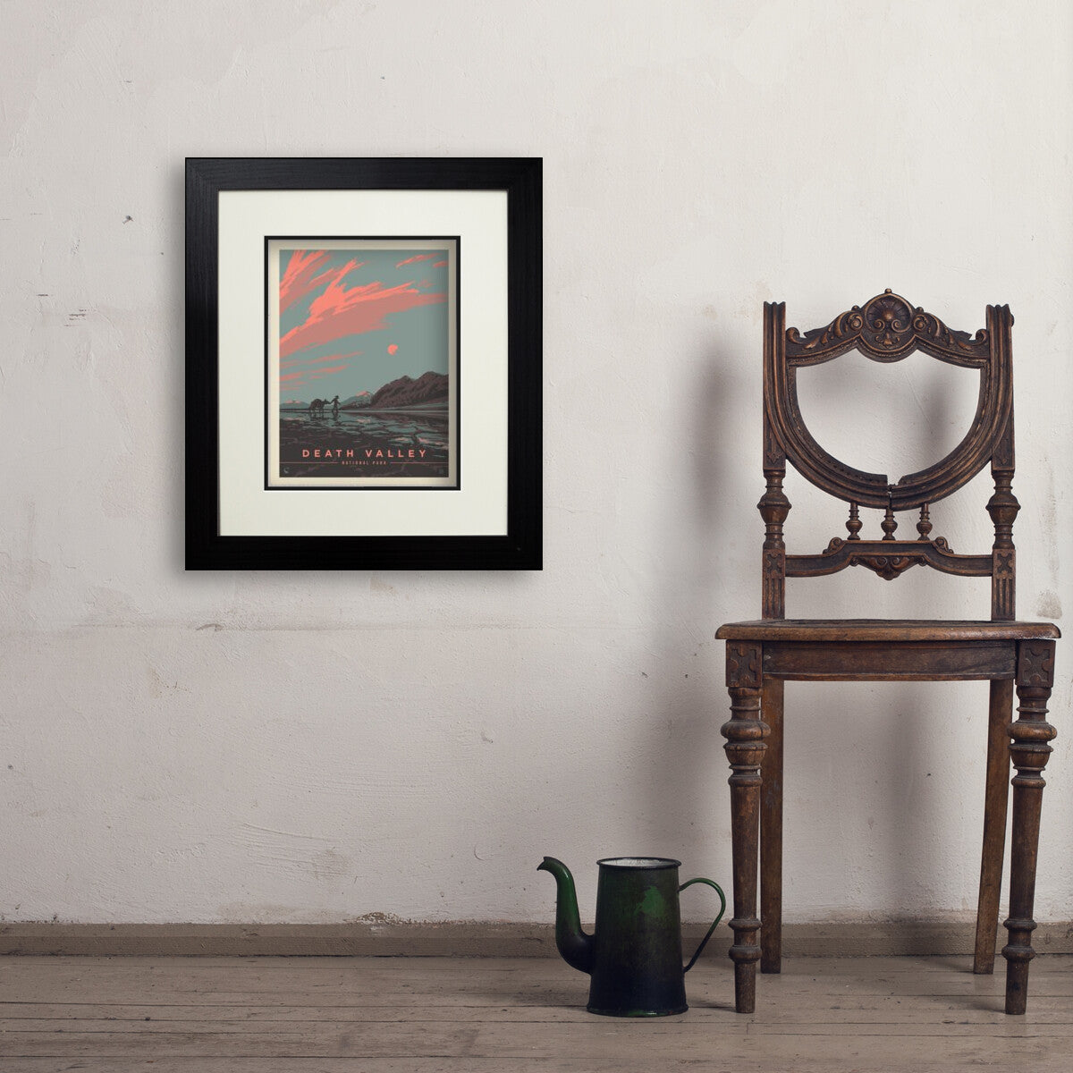 Death Valley National Park: Desert Mirage | Art Print – Anderson