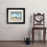 Daytona Beach, Florida - Art Print, 11x14 / Deluxe / Black