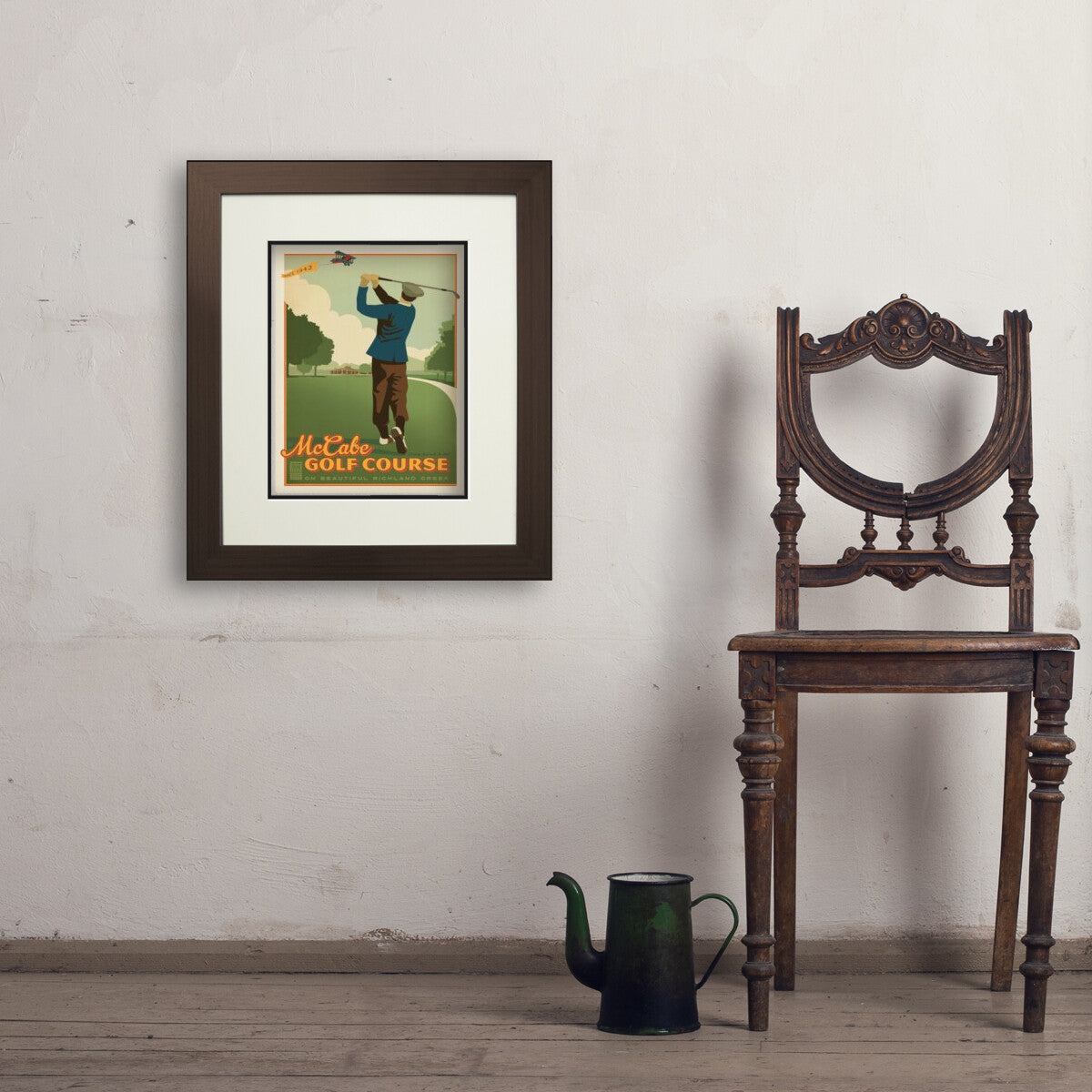 Metro Parks: McCabe Golf Course — Nashville Art Print – Anderson