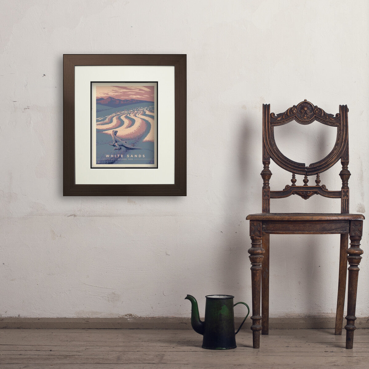 White Sands National Park: Drifting Dunes | Art Print – Anderson