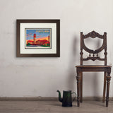 Portland, Oregon: Union Station - Art Print, 11x14 / Deluxe / Brown