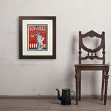 250th Anniversary USA: Lady Liberty - Art Print, 11x14 / Deluxe / Brown