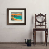 Monterey, California: Lovers Point Park - Art Print, 11x14 / Deluxe / Brown