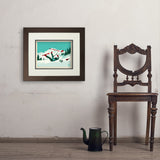 Yard Sale - Art Print, 11x14 / Deluxe / Brown