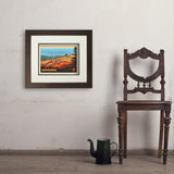 Acadia National Park: 100th Anniversary (Horizontal) - Art Print, 11x14 / Deluxe / Brown