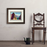 Zion National Park: Ascent To Angels Landing (Horizontal) - Art Print, 11x14 / Deluxe / Brown