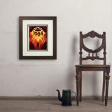 1984: George Orwell - Art Print, 11x14 / Deluxe / Brown