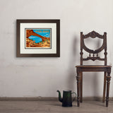 Natural Bridges National Monument, UT - Art Print, 11x14 / Deluxe / Brown
