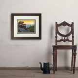 Great Smoky Mountains Horizontal Print - Art Print, 11x14 / Deluxe / Brown