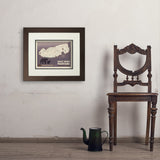 Map of Great Smoky Mtns National Park - Art Print, 11x14 / Deluxe / Brown