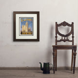 ...2026 Total Solar Eclipse: León, Spain - Art Print, 11x14 / Deluxe / Brown