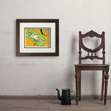 Sun Bather - Art Print, 11x14 / Deluxe / Brown