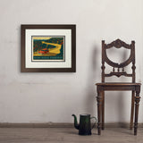 Blue Ridge Parkway - Art Print, 11x14 / Deluxe / Brown
