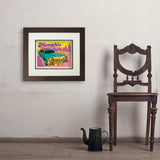 Memphis, TN: City Of Soul (Horizontal) - Art Print, 11x14 / Deluxe / Brown
