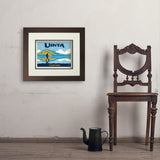 Salt Flat (Pub Poster) - Art Print, 11x14 / Deluxe / Brown